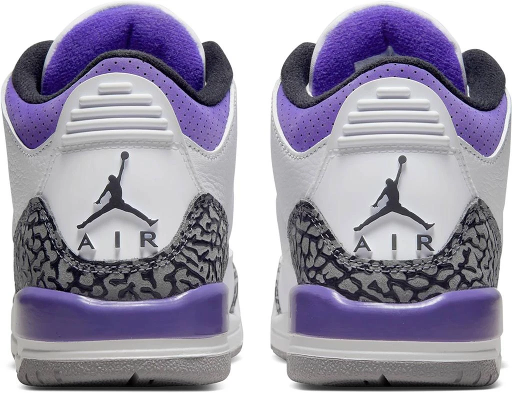 商品Jordan|Jordan Kids' Grade School Jordan 3 Retro Basketball Shoes,价格¥1241,第5张图片详细描述