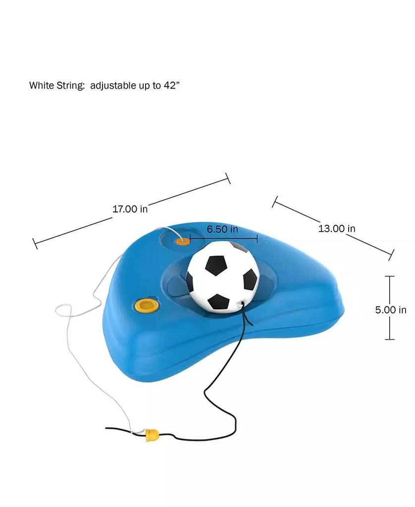 商品Trademark Global|Hey Play Soccer Rebounder - Reflex Training Set With Fillable Weighted Baseand Ball With Adjustable String Attached - Kids Sport Practice Equipment,价格¥329,第2张图片详细描述