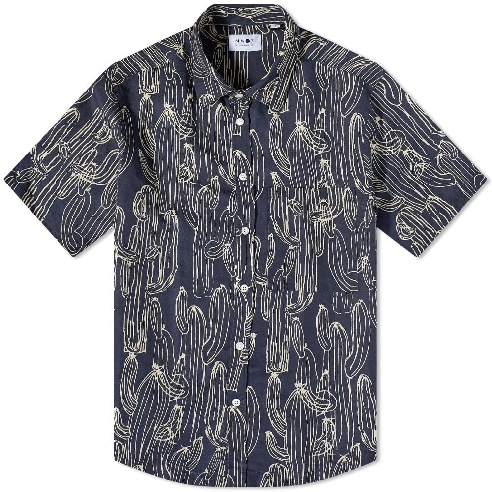 商品NN07|NN07 Hans Print Short Sleeve Shirt,价格¥381,第1张图片