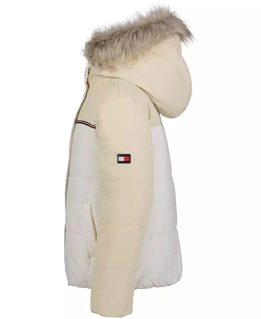 商品Tommy Hilfiger|Big Girls Expedition Colorblock Puffer,价格¥337,第3张图片详细描述