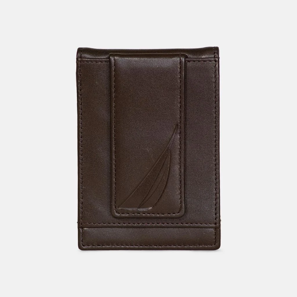 商品Nautica|Nautica Mens Leather Front Pocket Wallet,价格¥97,第2张图片详细描述