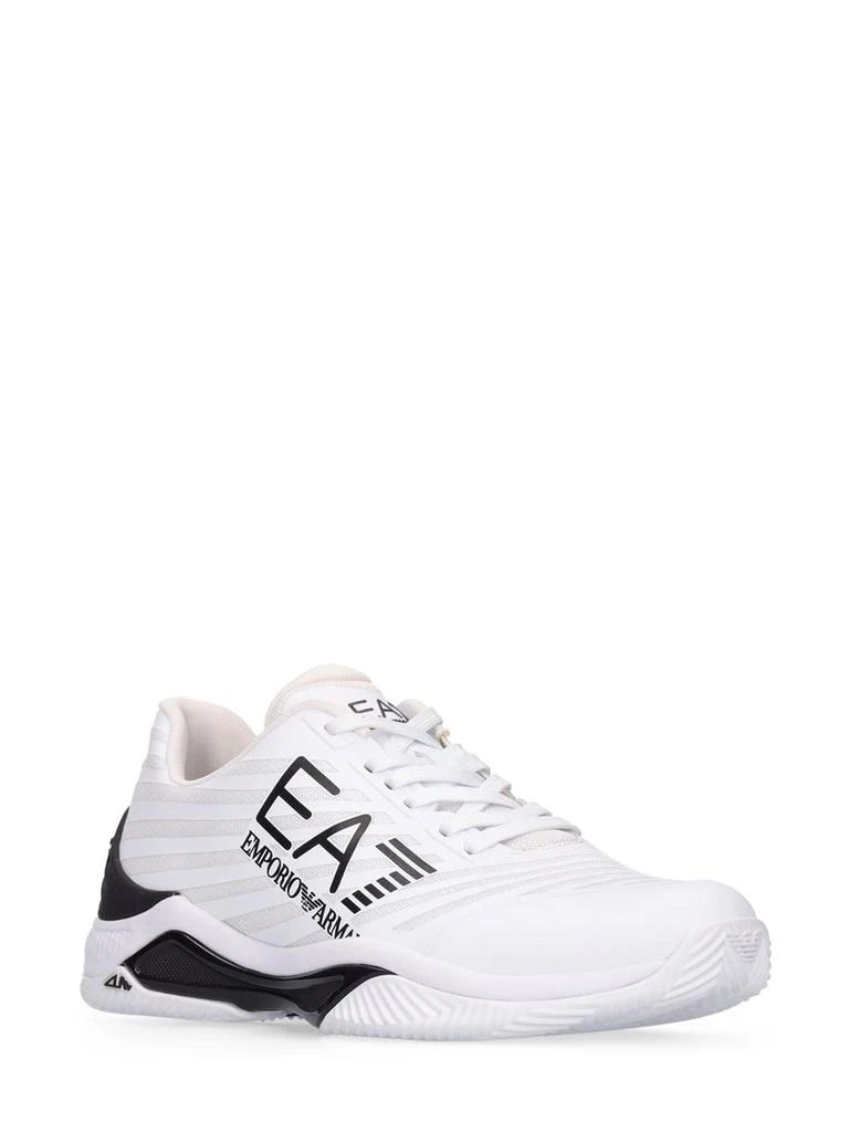 商品Emporio Armani|Tennis Pro Tech Sneakers,价格¥871,第2张图片详细描述