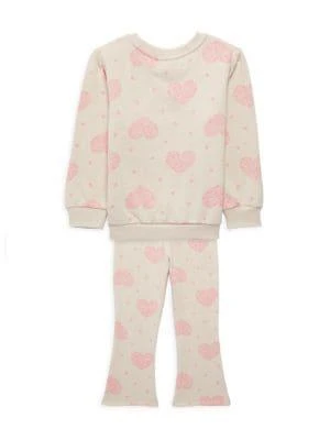 商品Juicy Couture|Little Girl’s 2-Piece Heart Fleece Sweatshirt & Joggers Set,价格¥260,第2张图片详细描述