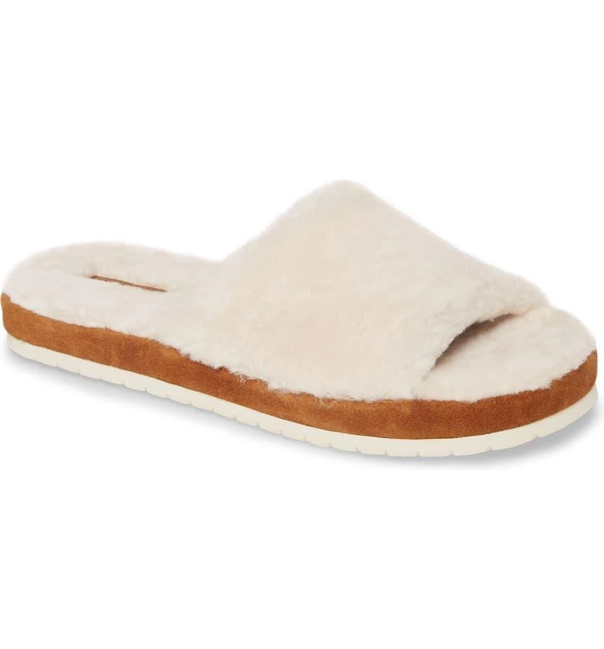 商品Vince|Kalina Genuine Shearling Slipper,价格¥409,第1张图片