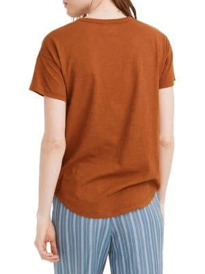 商品Madewell|​Whisper Rib Tee,价格¥79,第2张图片详细描述