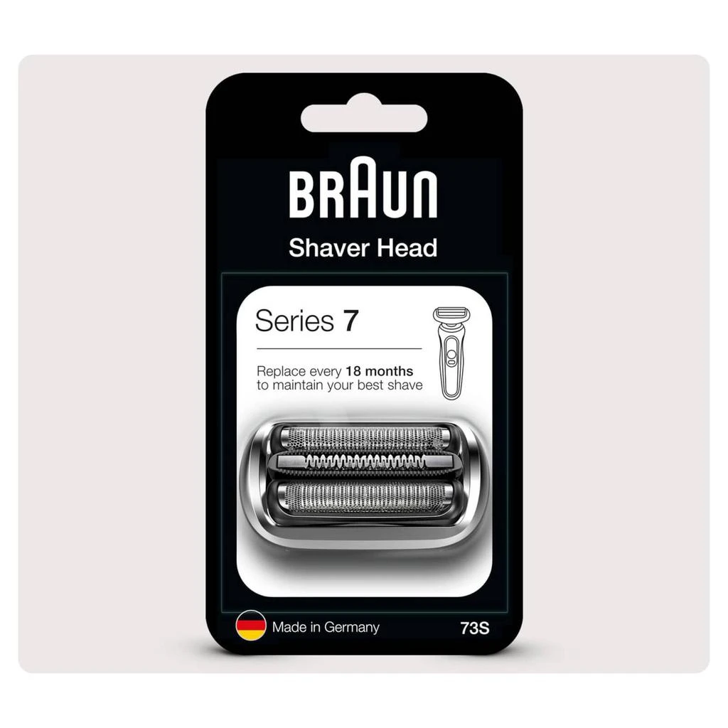 商品Braun|Braun Series 7 73S Electric Shaver Head Replacement, Silver,价格¥510,第1张图片