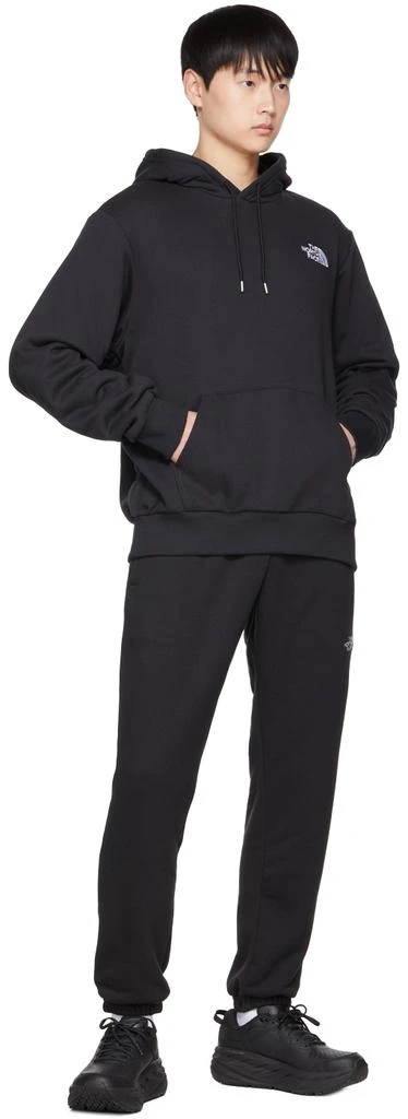 商品The North Face|Black Embroidered Hoodie,价格¥660,第4张图片详细描述