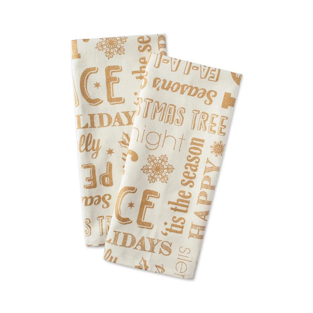 商品Design Imports|Christmas Collage Dishtowel Set,价格¥186,第2张图片详细描述