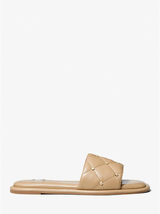 商品Michael Kors|Hayworth Studded Slide Sandal,价格¥518,第2张图片详细描述