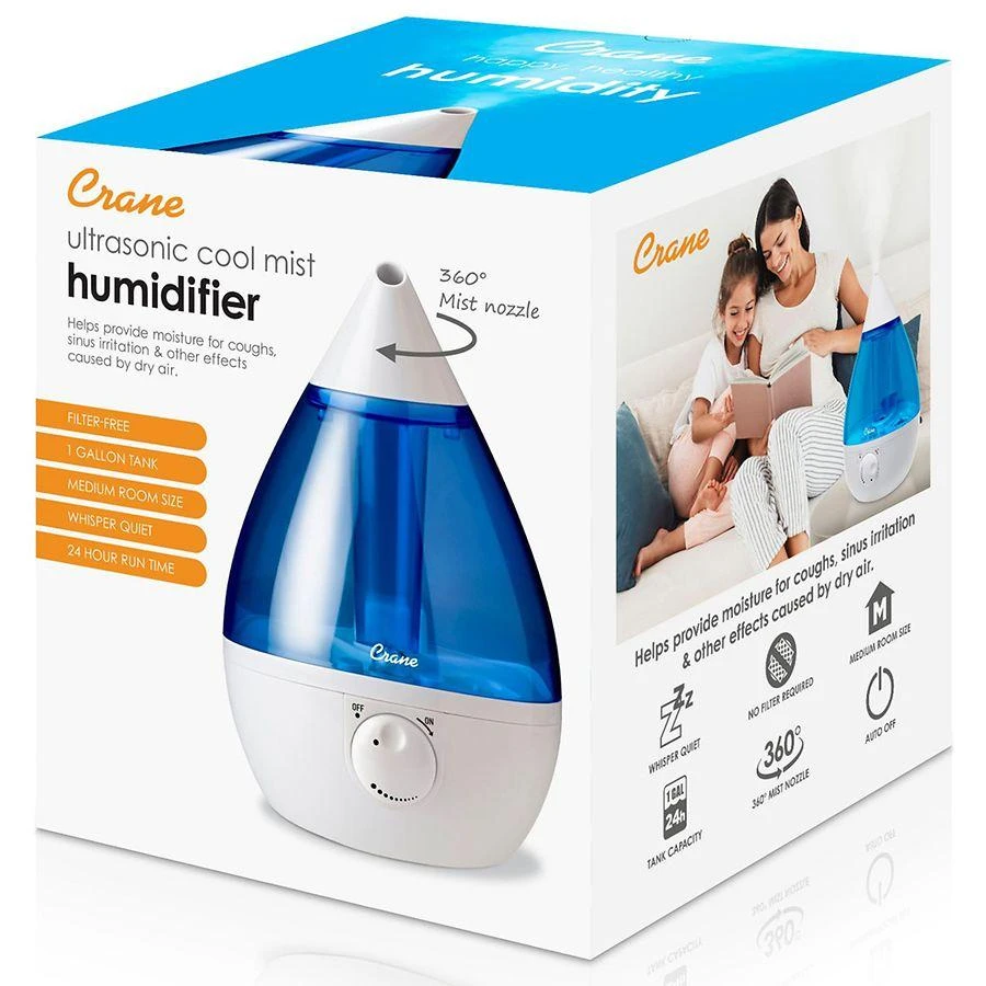 商品Crane|Ultrasonic Cool Mist Humidifier 1 Gallon,价格¥378,第3张图片详细描述