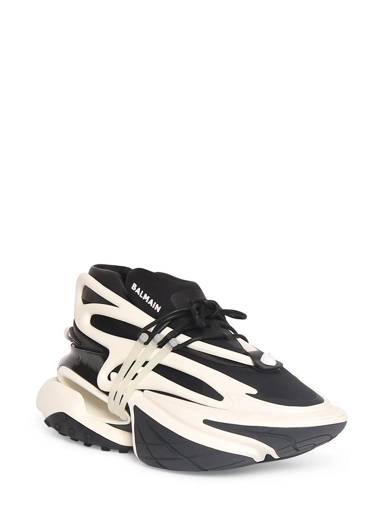 商品Balmain|Unicorn Neoprene & Leather Sneakers,价格¥9131,第2张图片详细描述