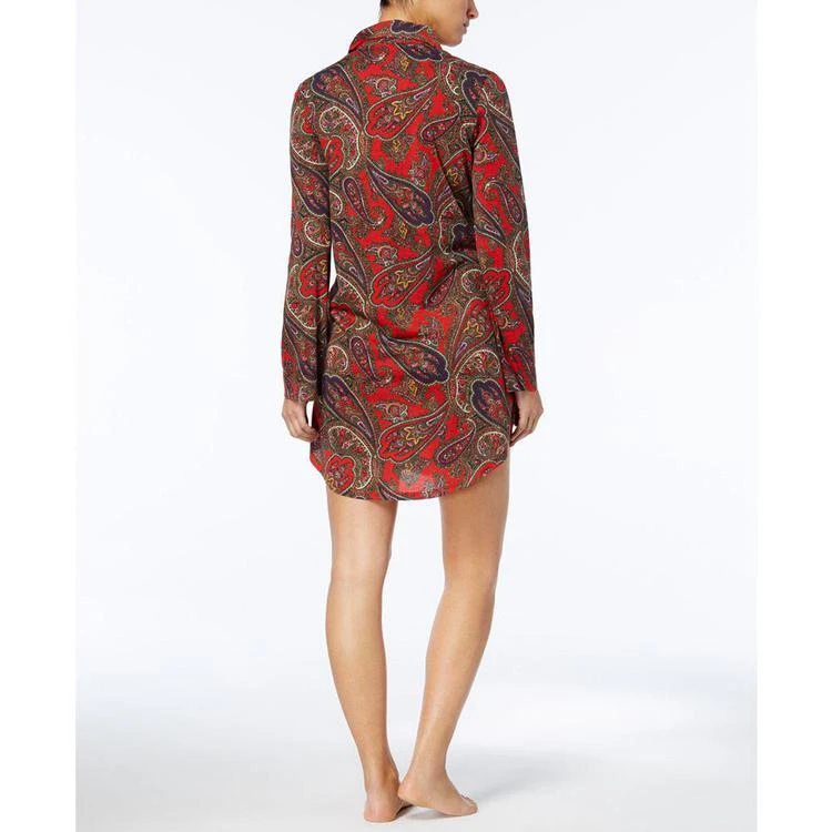 商品Ralph Lauren|Cotton Printed Sleepshirt,价格¥286,第2张图片详细描述