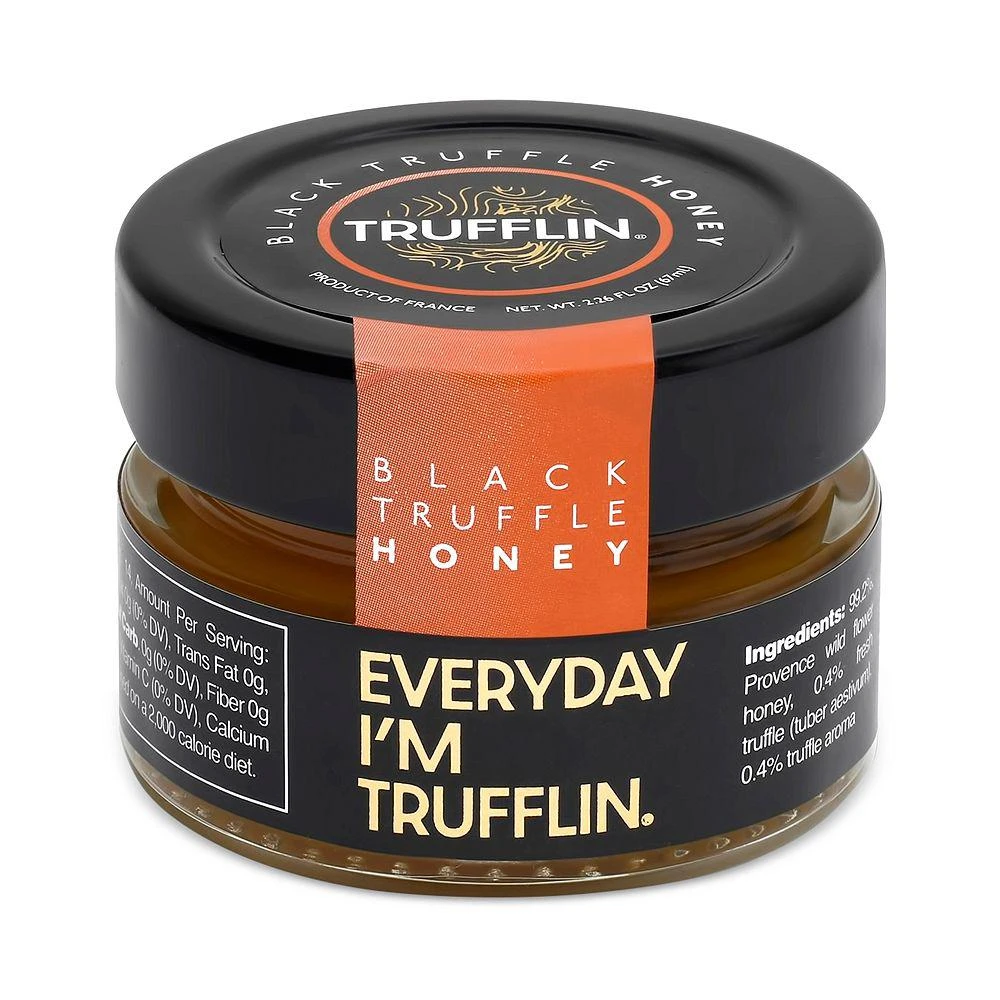 商品Trufflin|Black Wildflower Truffle Honey with Black Truffle Slices,价格¥134,第1张图片详细描述