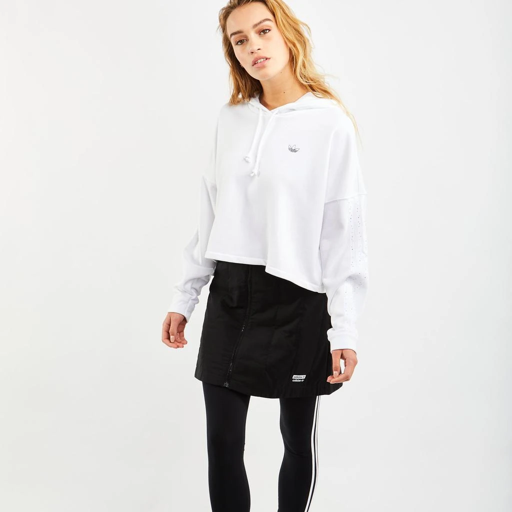 商品Adidas|adidas Fakten Diamond Crop Over The Head - Women Hoodies,价格¥504,第1张图片