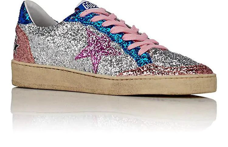 商品Golden Goose|Women's Ball Star Glitter Sneakers,价格¥3681,第2张图片详细描述