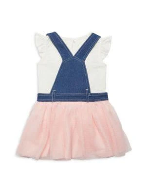 商品Calvin Klein|Baby Girl's 3-Piece T-Shirt, Dress & Bloomers Set,价格¥121,第2张图片详细描述