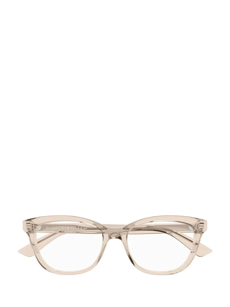 商品Alexander McQueen|Alexander McQueen Eyewear Cat-Eye Frame Glasses,价格¥1531,第1张图片