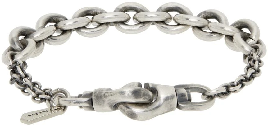 商品Paul Smith|Silver Chunky Chain Bracelet,价格¥692,第4张图片详细描述