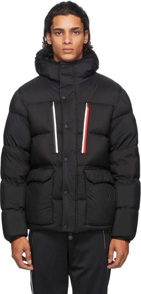 商品Moncler|Black Down Taillefer Jacket,价格¥14309,第1张图片