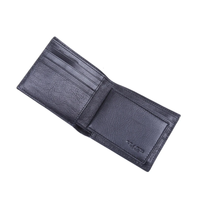 COACH 奥莱款迷你男士PVC短款钱包 F74991BLK 商品