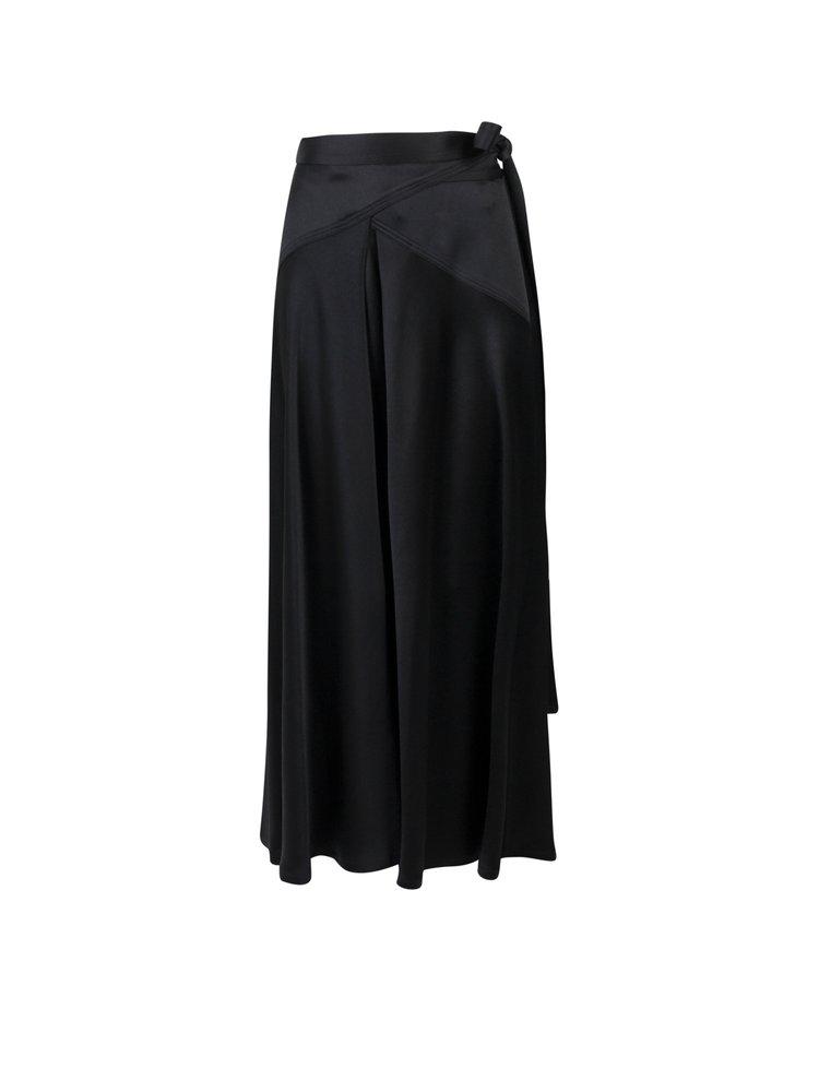 Maison Margiela A-Line Wrapped Maxi Skirt商品第1张图片规格展示