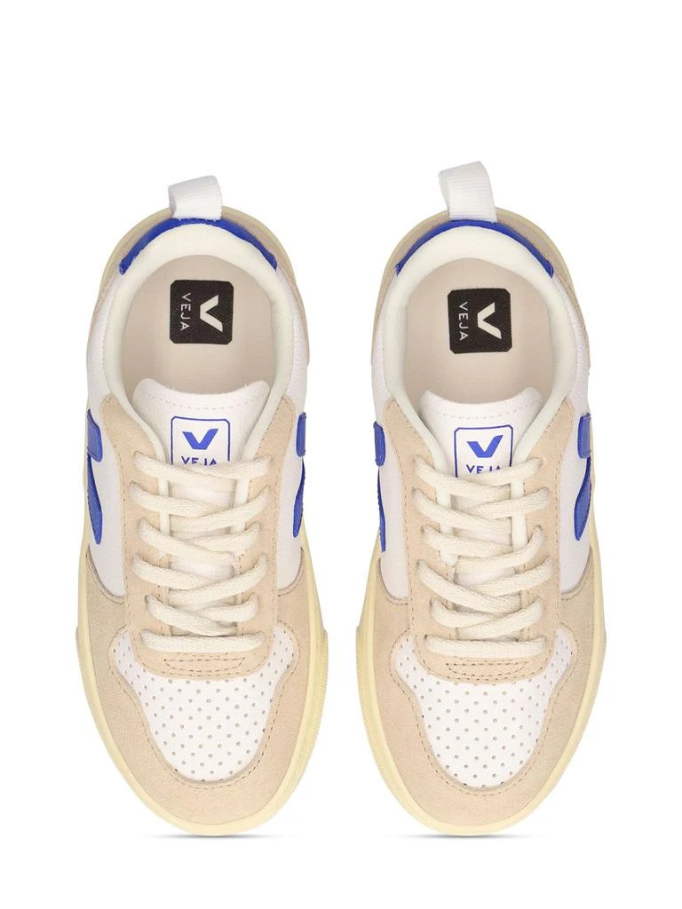 商品Veja|V-10 Chrome-free Leather Sneakers,价格¥931,第1张图片详细描述