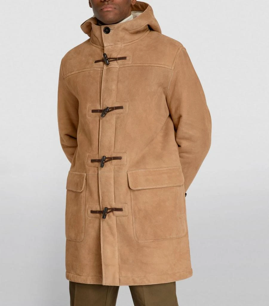 商品Yves Salomon|Suede Duffle Coat,价格¥3705,第3张图片详细描述