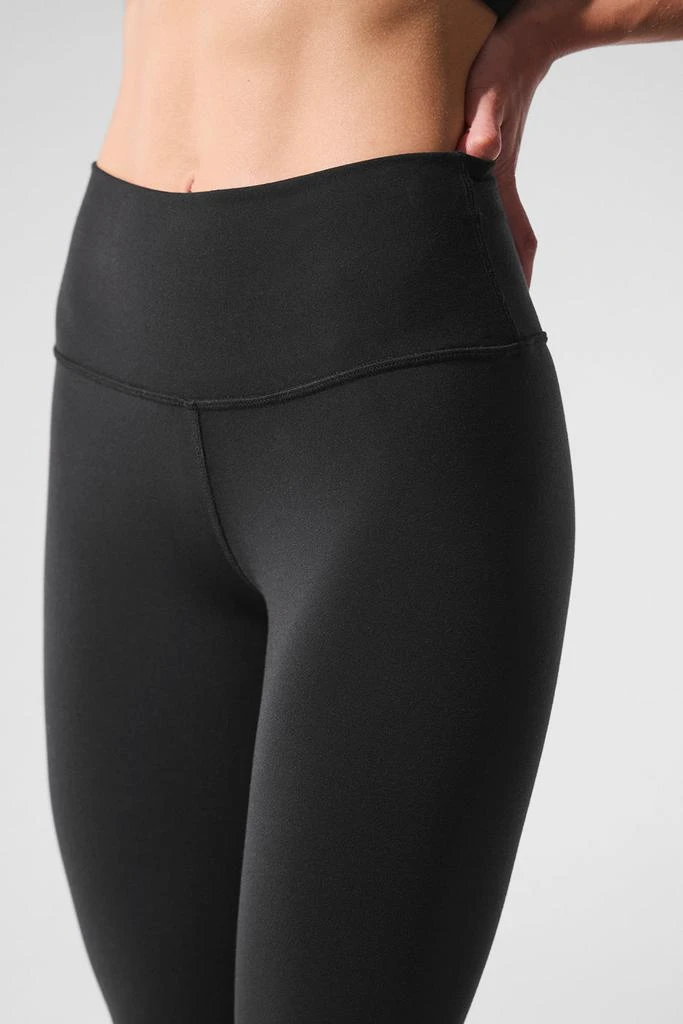 商品Alo|7/8 High-Waist Airbrush Legging - Black,价格¥915,第4张图片详细描述