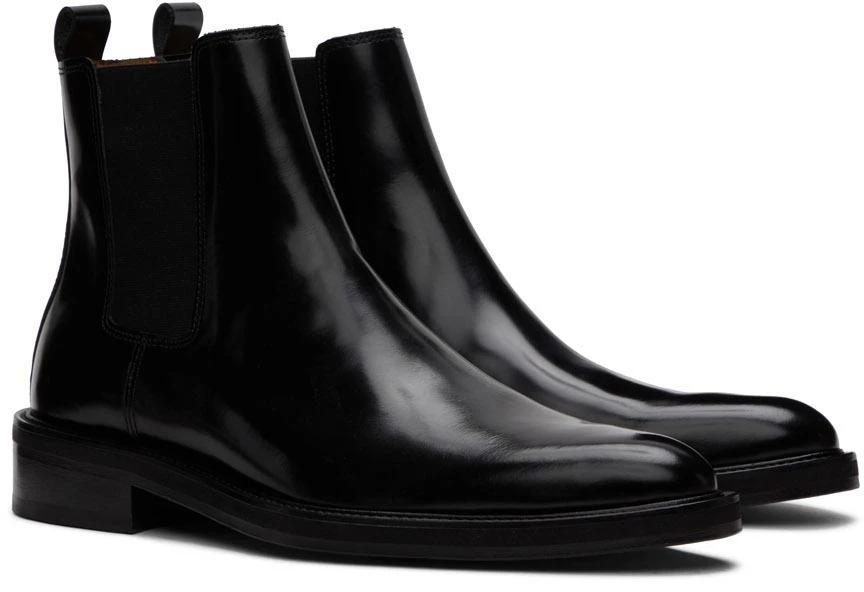 商品AMI|Black Leather Chelsea Boots,价格¥2724,第4张图片详细描述