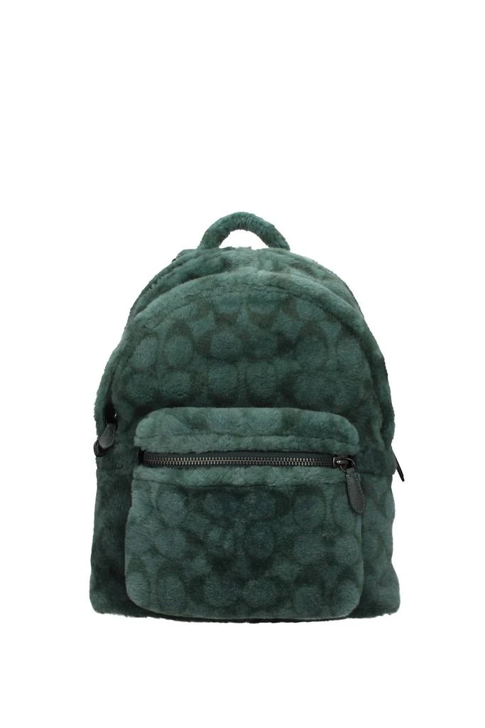 商品Coach|Backpacks and bumbags Fur Green Forest,价格¥3064,第1张图片
