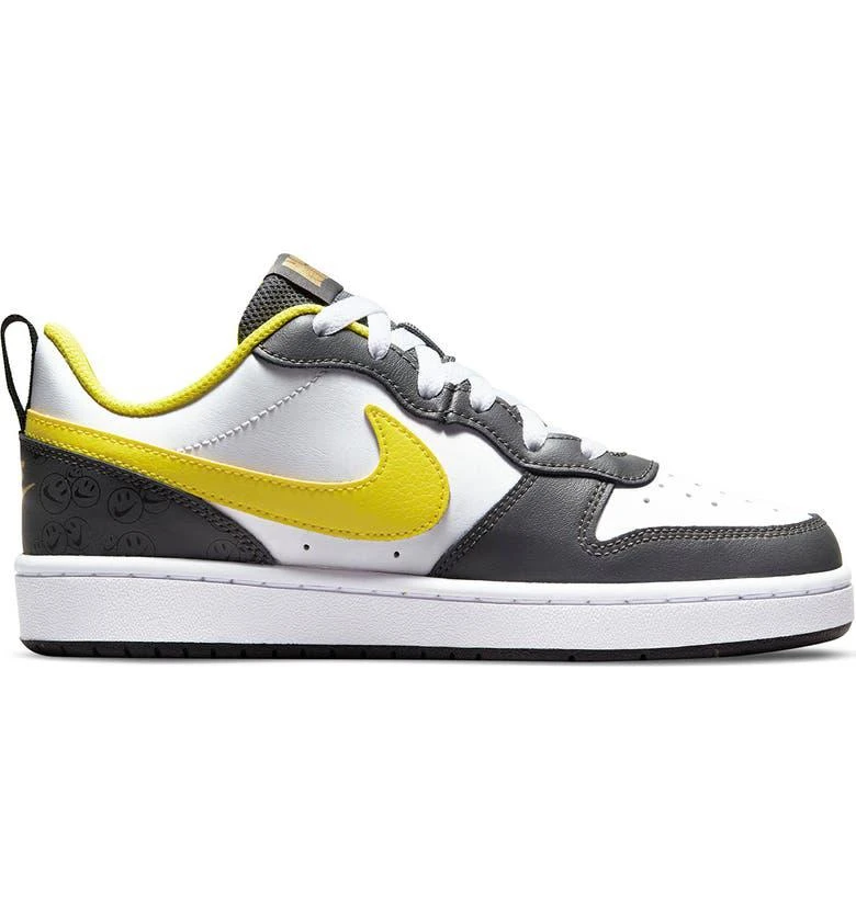 商品NIKE| 耐克 Court Borough Low 运动鞋 白黑黄,价格¥368,第3张图片详细描述