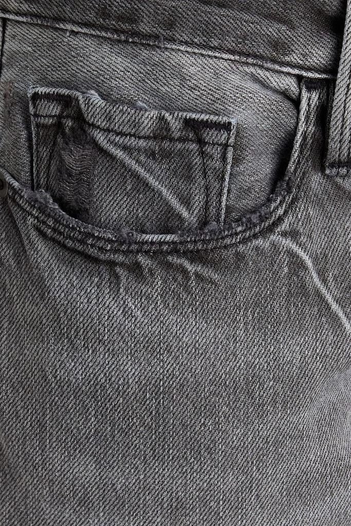 商品FRAME|La Garcon distressed mid-rise boyfriend jeans,价格¥570,第4张图片详细描述