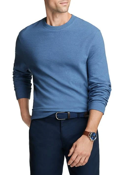 商品Van Heusen|Heusen Mens Long Sleeve Crew Neck Shirt,价格¥144,第1张图片