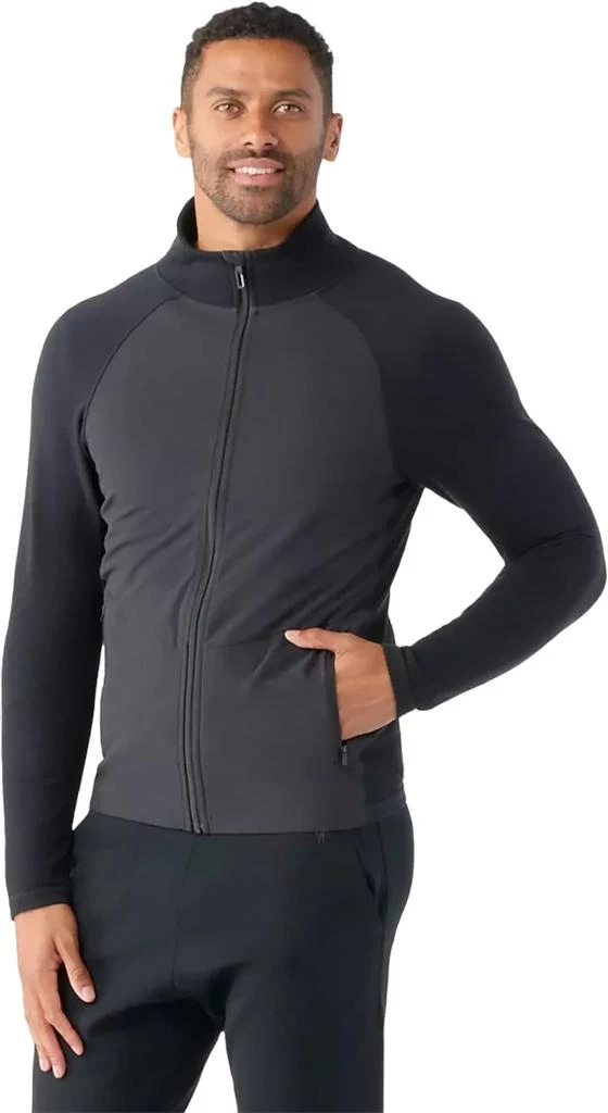 商品SmartWool|Intraknit Active Full Zip Jacket - Men's,价格¥706,第2张图片详细描述