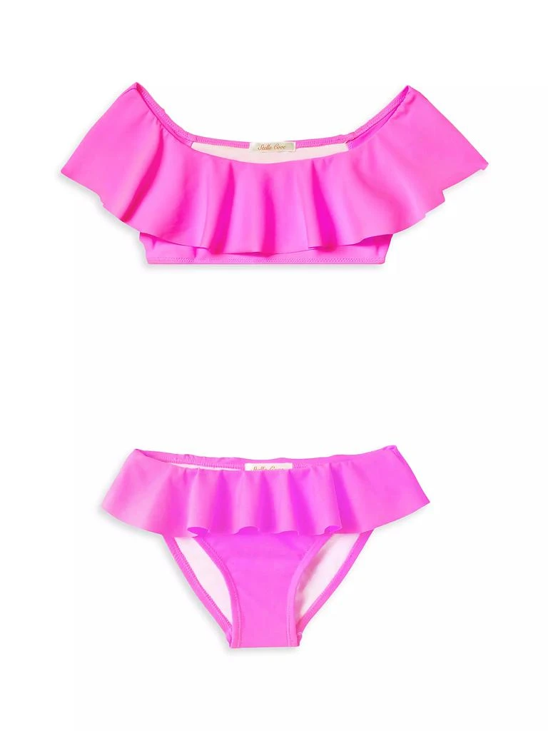 商品Stella Cove|Little Girl's &amp; Girl's Ruffle Bikini Set,价格¥169,第1张图片