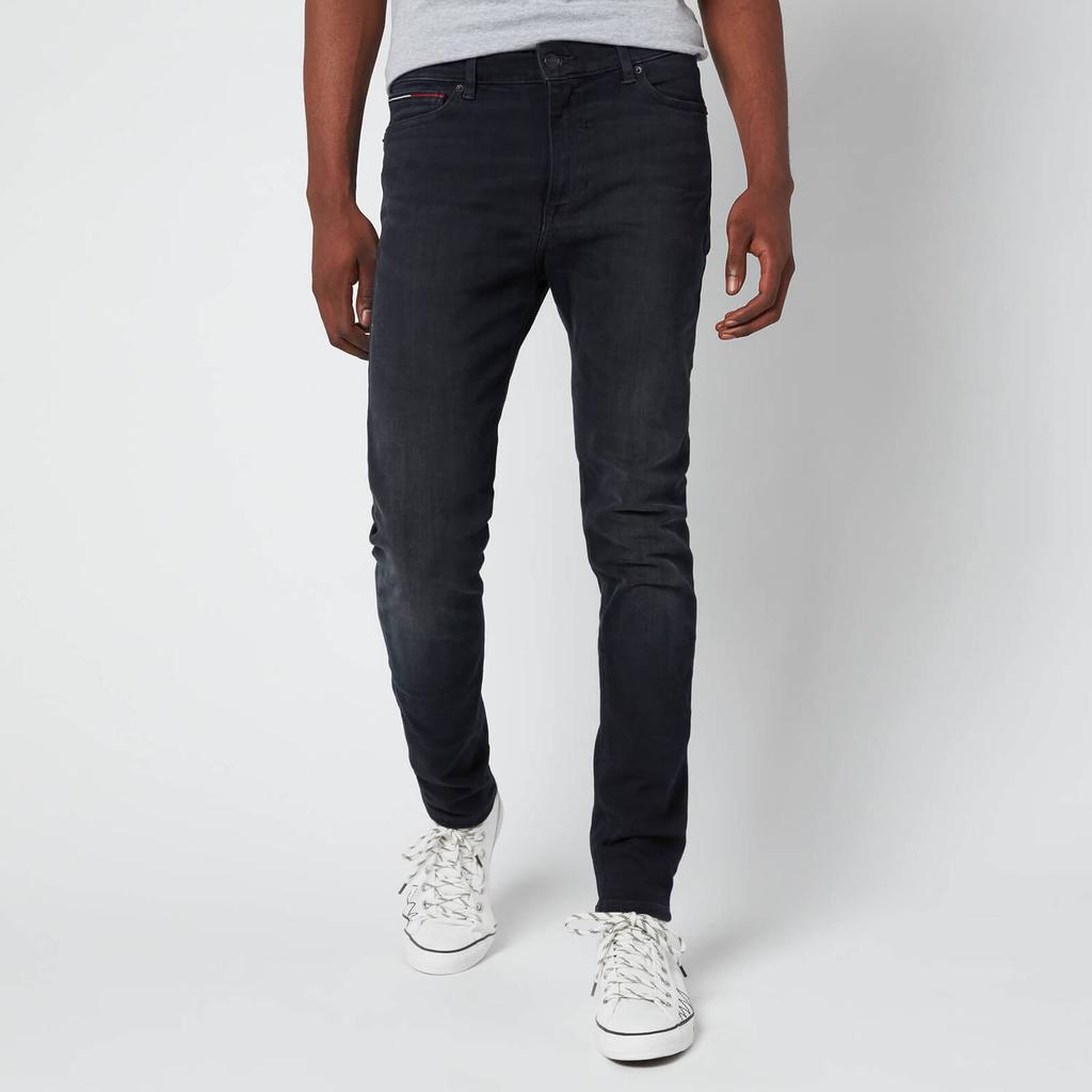 Tommy Jeans Men's Simon Skinny Fit Jeans - Dynamic Jacob Black商品第1张图片规格展示