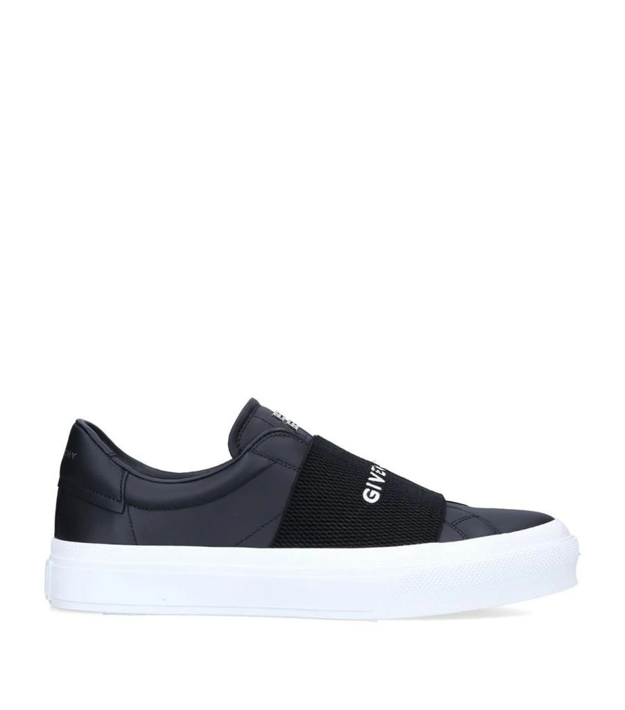 商品Givenchy|Leather City Court Sneakers,价格¥5334,第3张图片详细描述