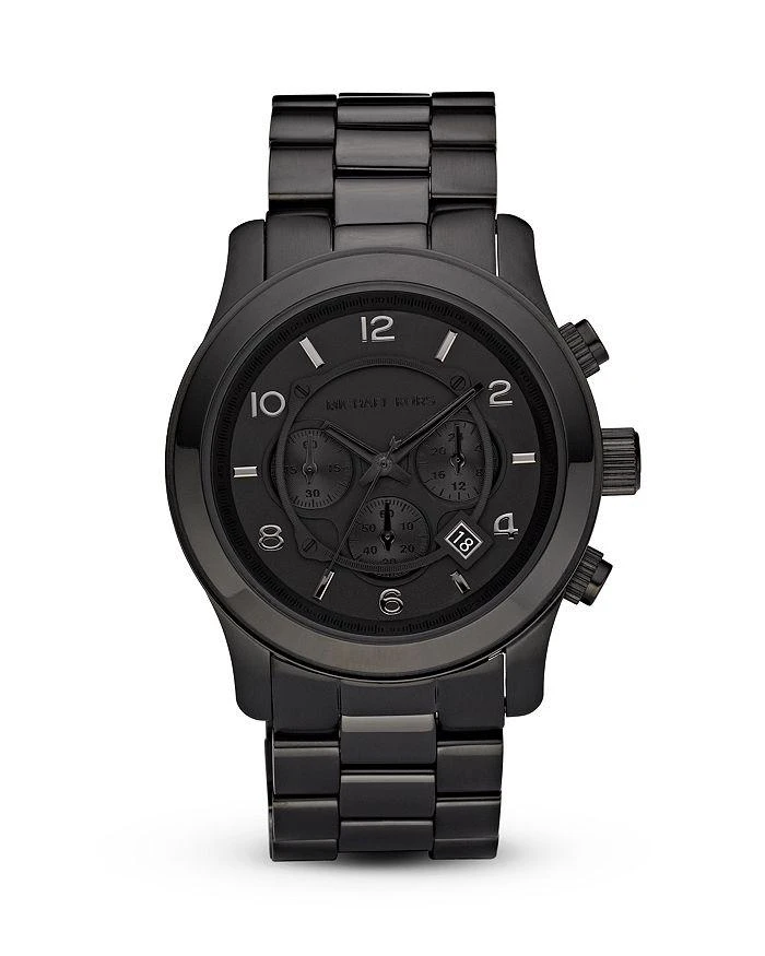 商品Michael Kors|Men's Black Watch, 45mm,价格¥1242,第1张图片