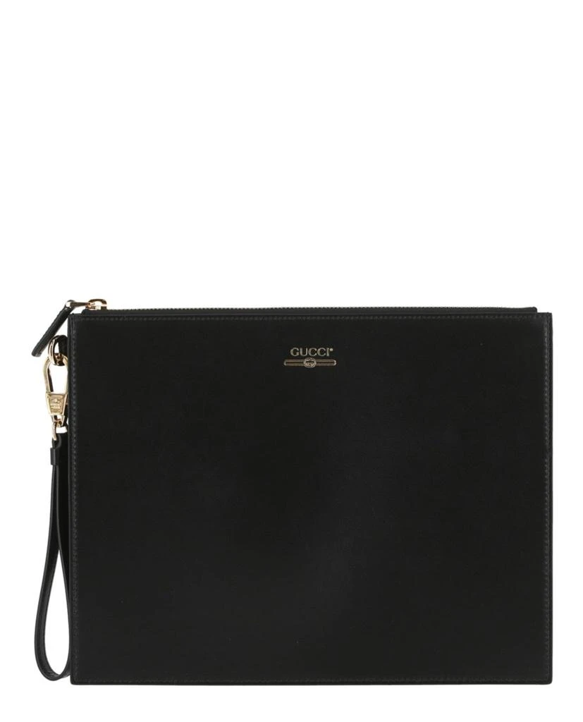商品Gucci|女士 皮革拉链手包,价格¥2148,第1张图片