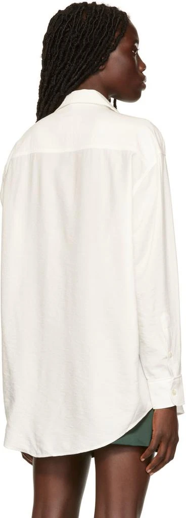 商品AMI|SSENSE Exclusive White Ami De Coeur Shirt,价格¥682,第3张图片详细描述