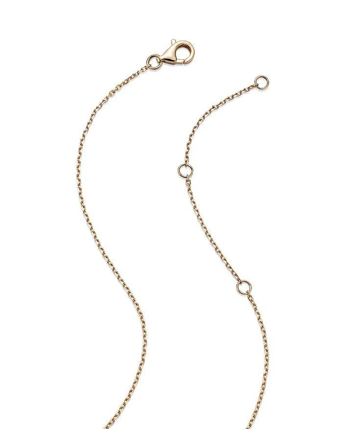 Mother of Pearl & Diamond Flower Pendant Necklace in 14K Yellow Gold, 18"- 100% Exclusive 商品