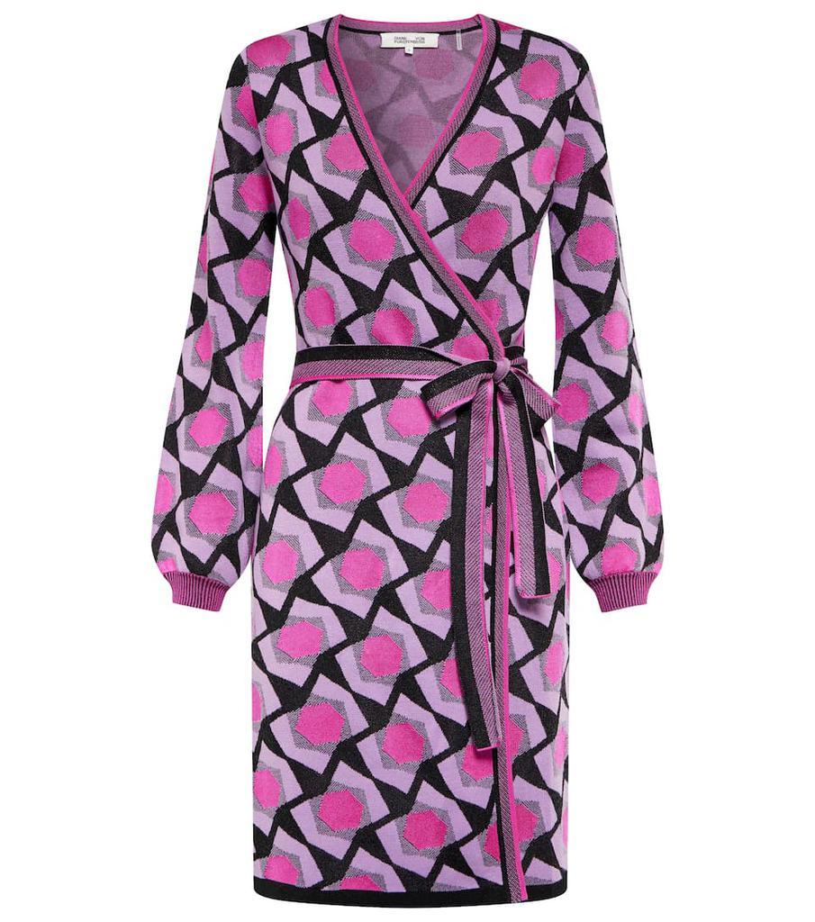 商品Diane von Furstenberg|印花裹身连衣裙,价格¥5767,第1张图片