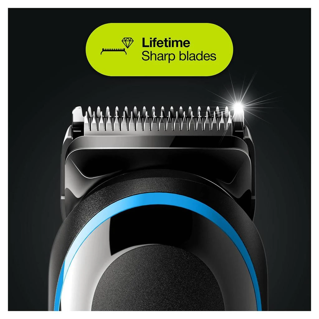 商品Braun|Braun 9-in-1 All-in-one Trimmer 5 MGK5280, Black/Blue,价格¥423,第4张图片详细描述