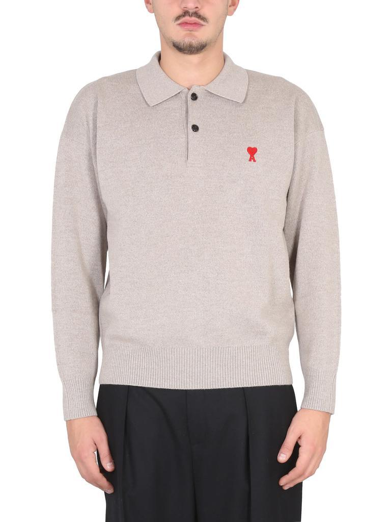 商品AMI|Ami Alexandre Mattiussi Ami De Coeur Polo Shirt,价格¥2079,第1张图片