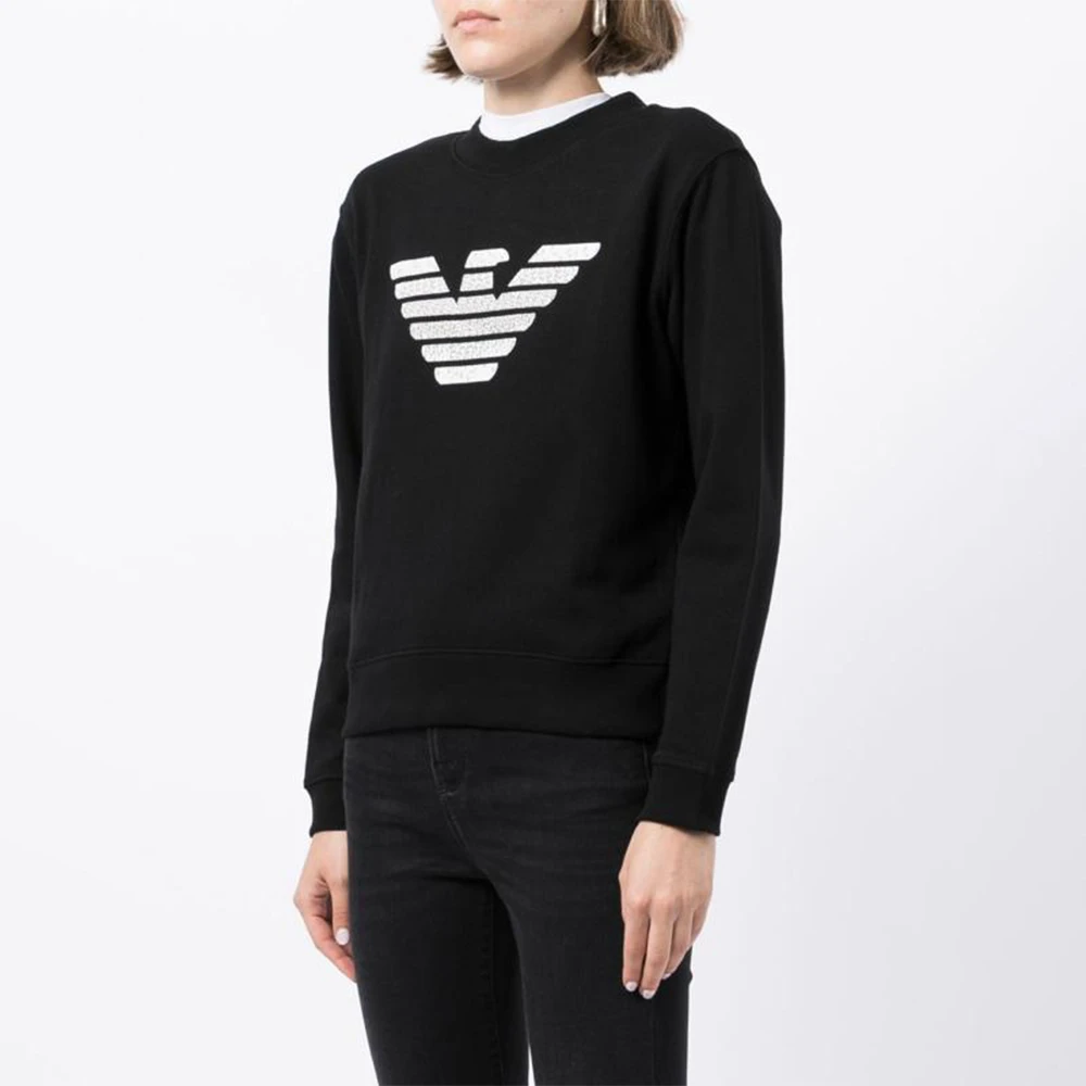 EMPORIO ARMANI 黑色女士卫衣/帽衫 6K2M8Z-2J49Z-0999 商品