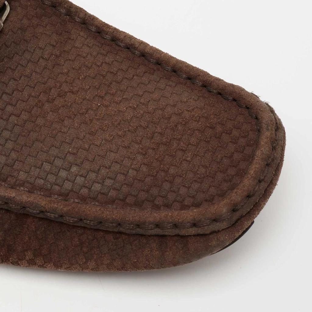 Louis Vuitton Brown Suede  Monte Carlo Slip on Loafers Size 44.5 商品