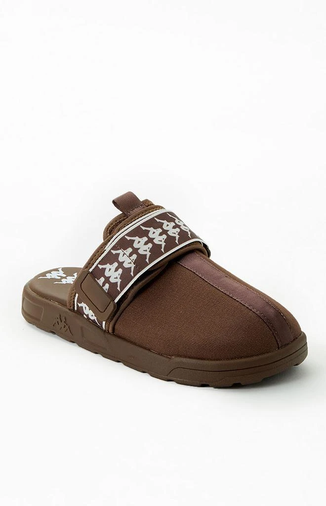 商品Kappa|Brown Banda Marlam 1 Mules,价格¥202,第1张图片