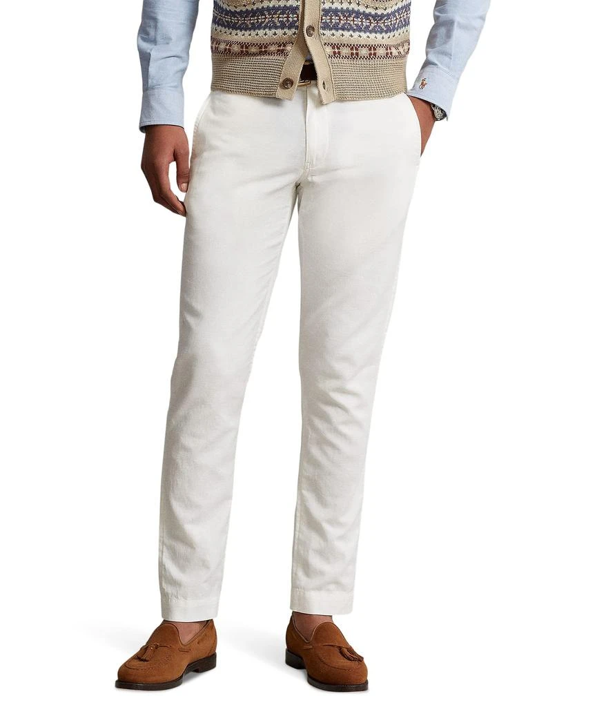 商品Ralph Lauren|Classic Fit Linen-Blend Pants,价格¥913,第1张图片