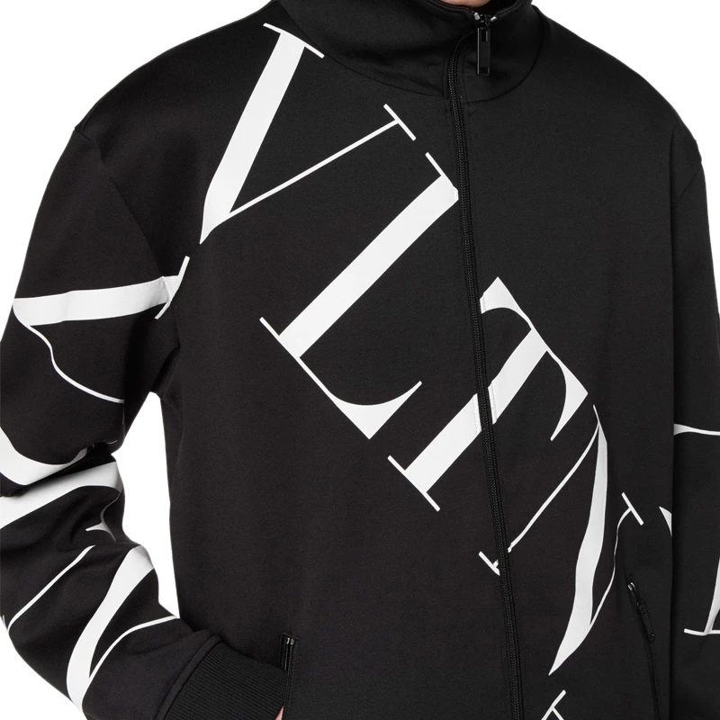 Valentino 华伦天奴 男士高领纹针织面料运动衫 SV3MF05A-5G2-0NI 商品