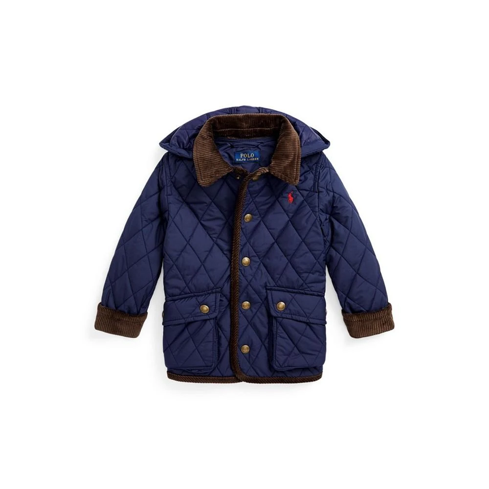 商品Ralph Lauren|Toddler and Little Boys Water- Repellent Barn Jacket,价格¥410,第2张图片详细描述